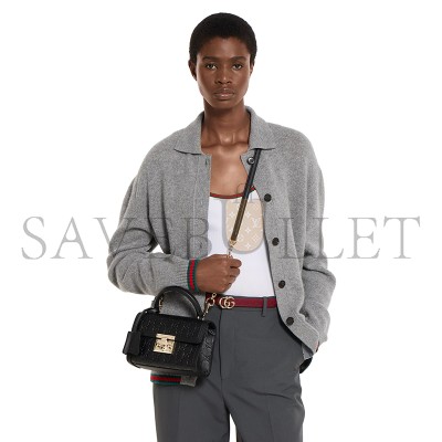 GUCCI PADLOCK SMALL TOP HANDLE BAG ‎848884 (20*13*8cm)